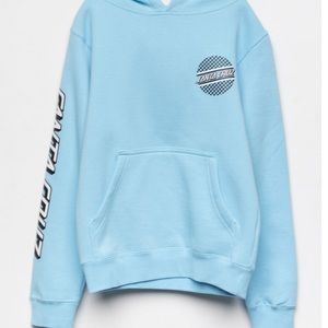 NEW girls blue Santa Cruz Sweater